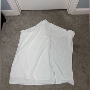 White Asymmetrical Top